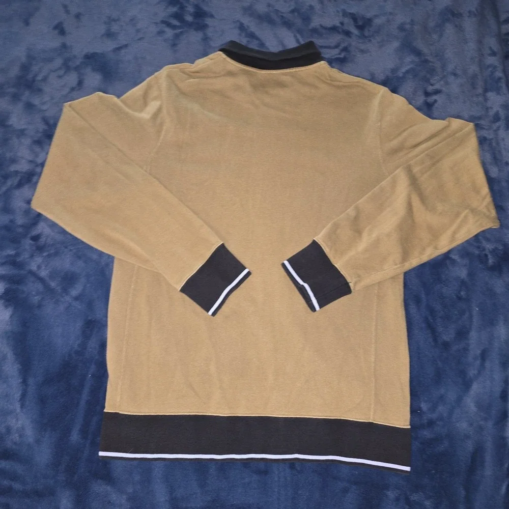 R.‎ Newbold Designer Full Zip Brown Hoodie Sweater Griffon Logo